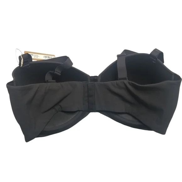 SKIMS FITS EVERYBODY Strapless Bra Onyx Black 42D NWT - Picture 5 of 6